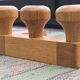 Coat rack with 3 hooks by Guillerme and Chambron