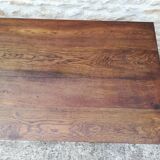 Oak farm table with two extensions