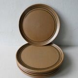 6 plates with starter or dessert, Sarreguemines Savoie model
