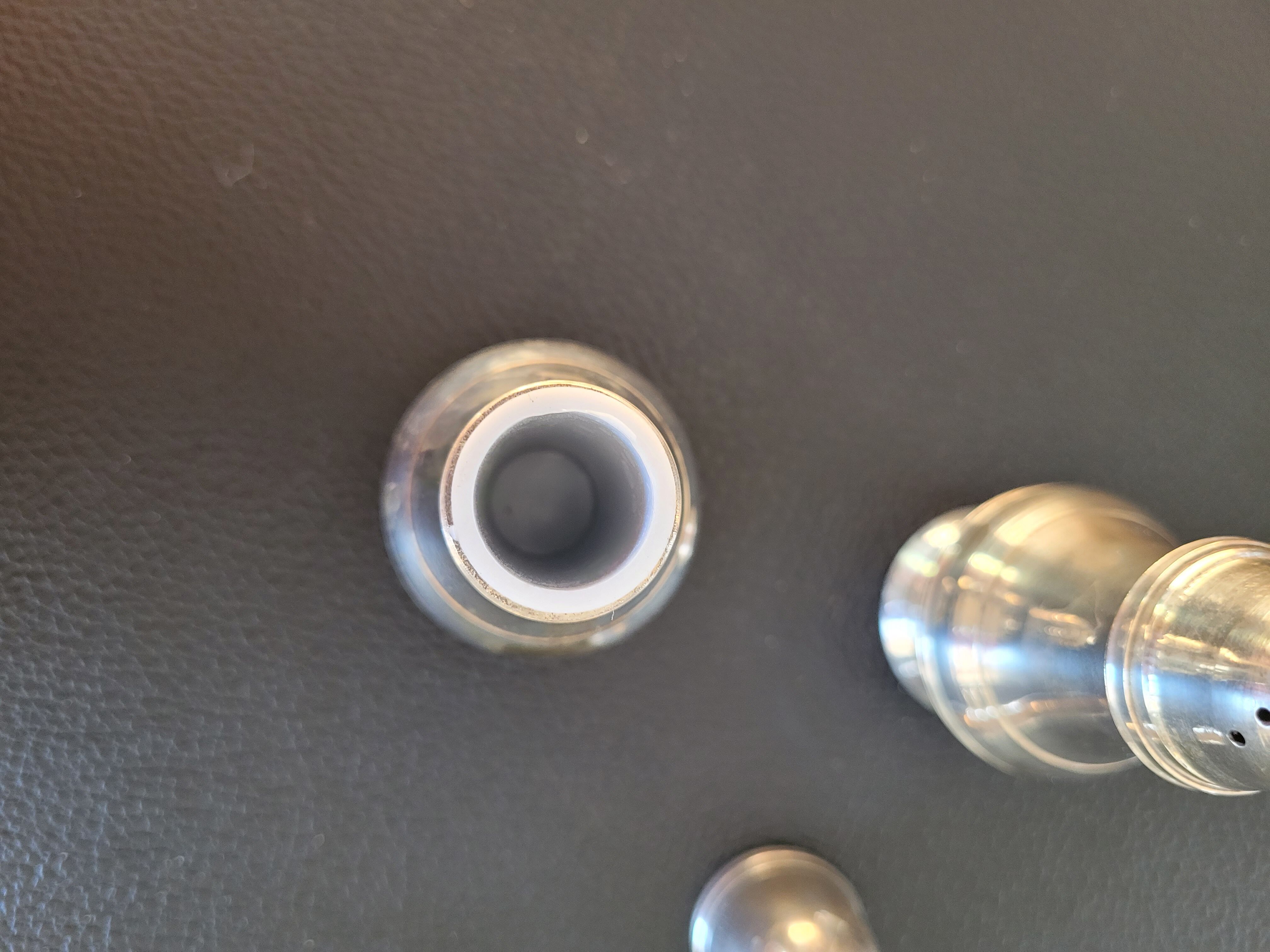 Salt and silver pepper shaker