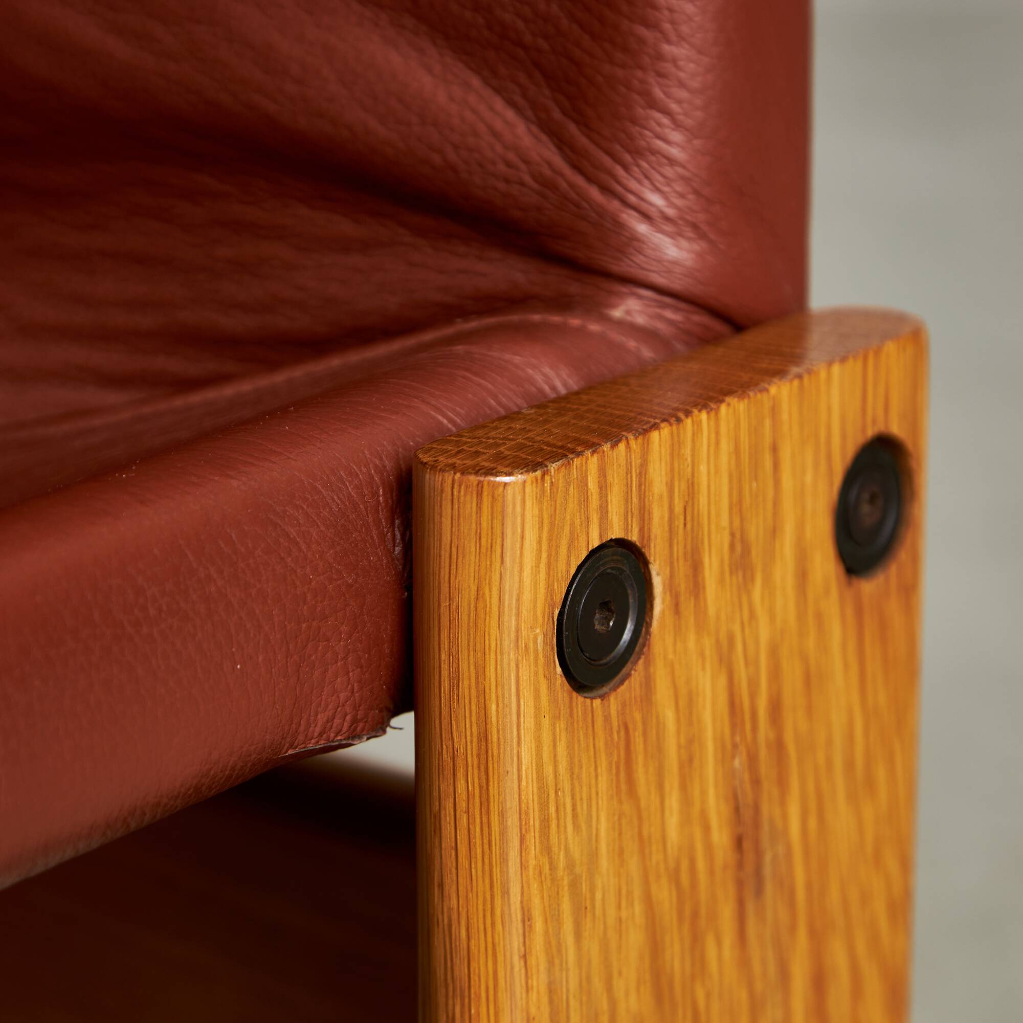 Ensemble de chaises Monk par Afra et Tobia Scarpa pour Molteni, 1973