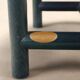 1980s wooden bedside table by Roberti Rattan