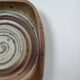High-sided dish in pyrite stoneware by Charles Gaudry