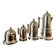 Vev Vigano Kontessa espresso set or 24 carats, Italy
