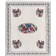 Vintage Turkish rug from Oushak, hand-woven 115x144 cm