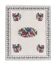 Vintage Turkish rug from Oushak, hand-woven 115x144 cm
