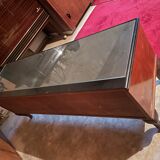 Small vintage low chest of drawers