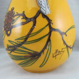 yellow vase