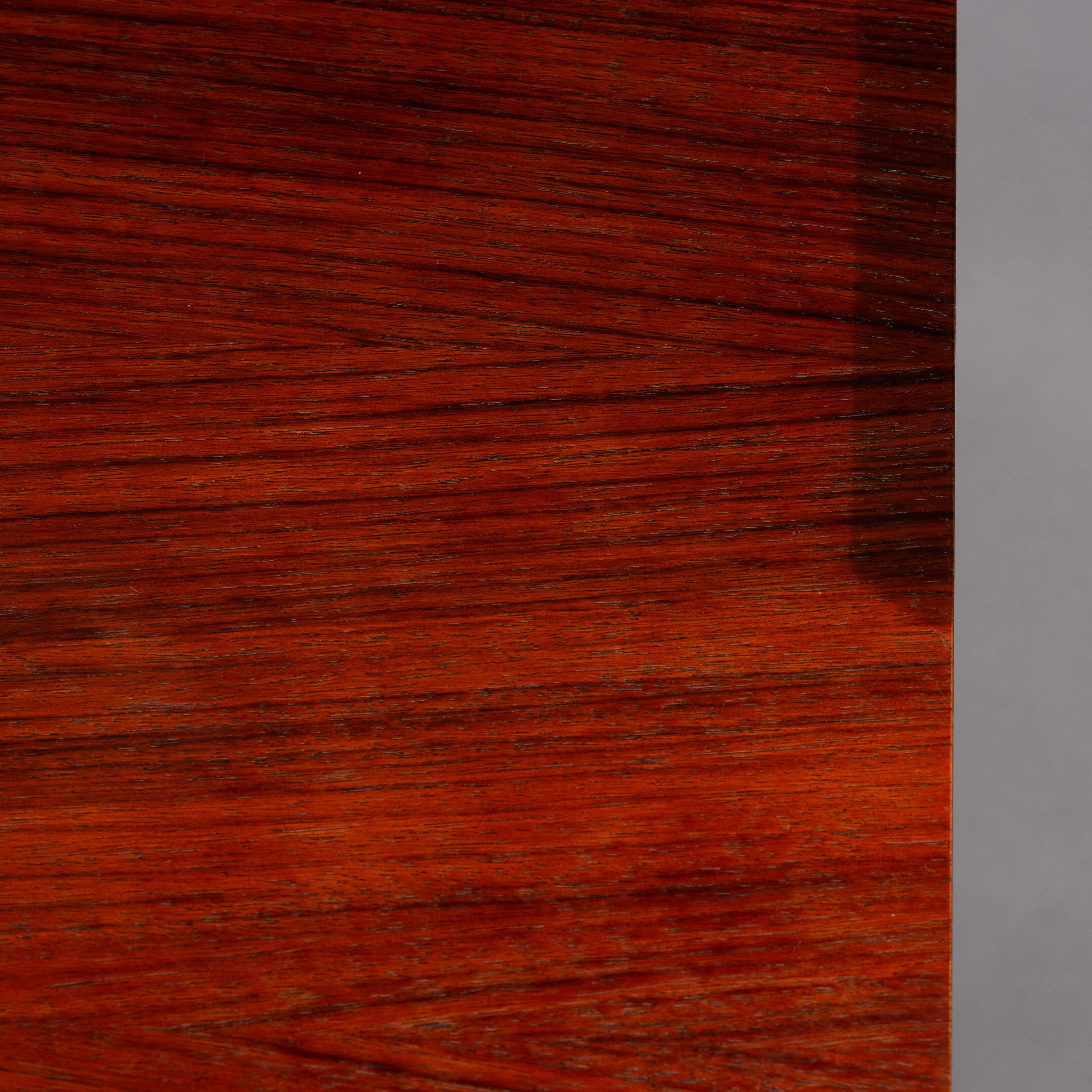 Low Danish Rosewood Sideboard by E. Brouer for Brouer Møbelfabrik, 1960s