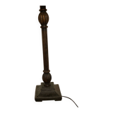 Wooden lamp base