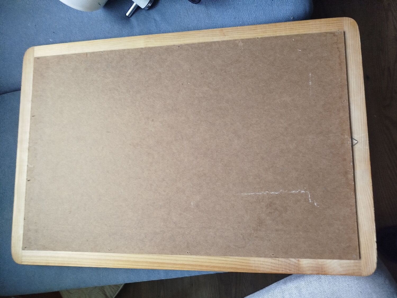 Miroir scandinave vintage en pin