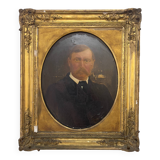 Portrait of a man with a mustache, 19th century