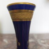Vase faïence Bleu de Tours