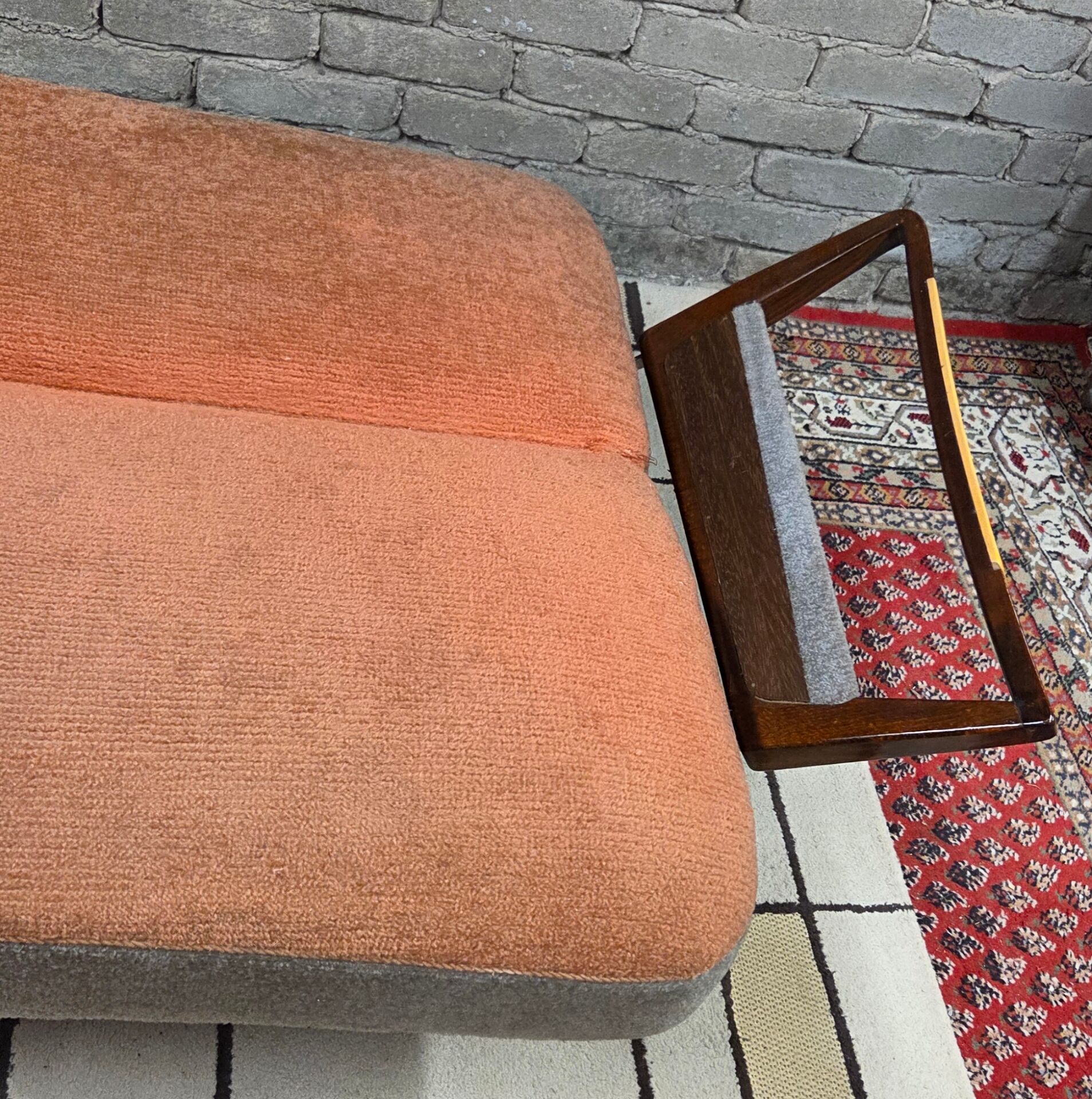 Scandinavian convertible sofa, 1960s-70s