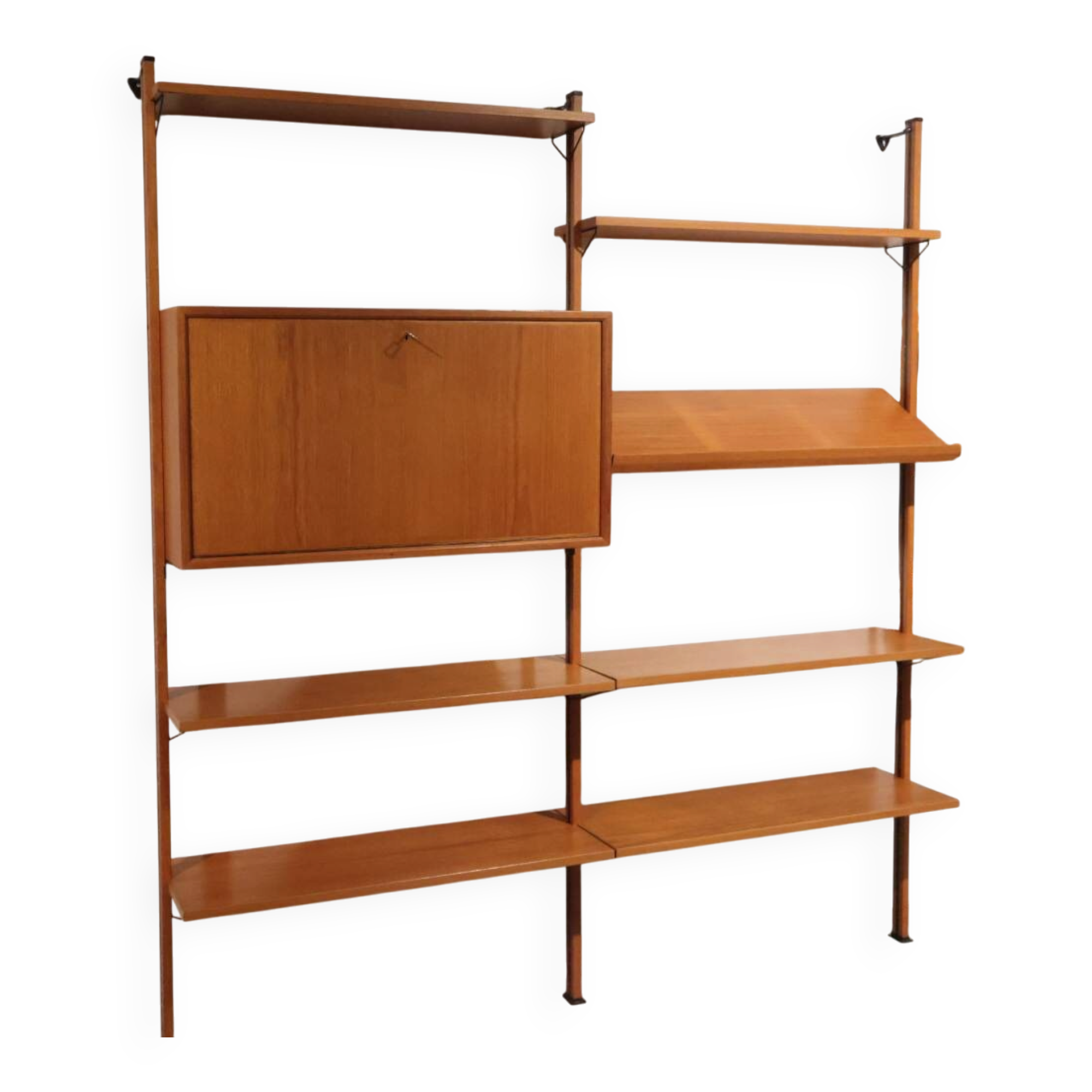 Vintage wandsysteem teak Pira Sweden