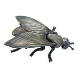 Brass ashtray in the shape of a fly
