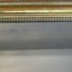 Miroir Louis Philippe en bois doré H 64 cm