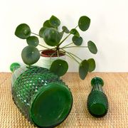 Green Empoli carafe from the 1960s - Rare model