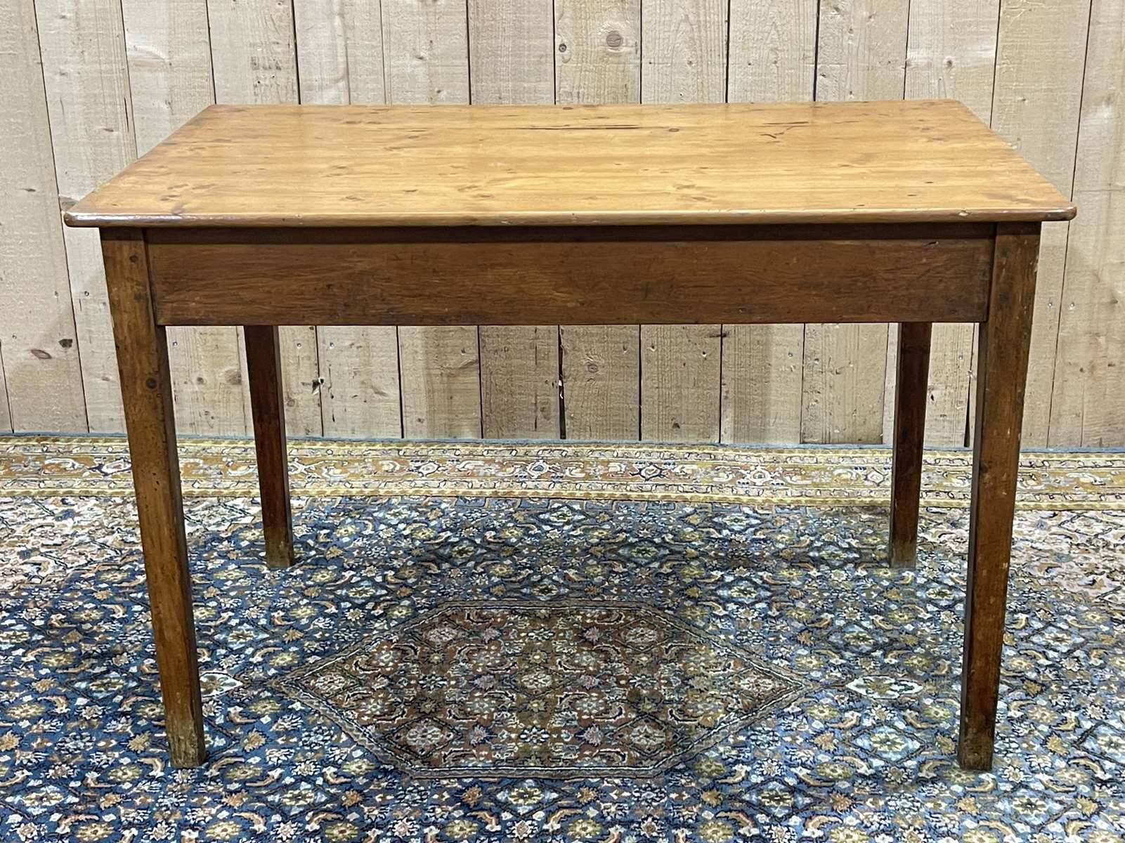 Fir table / desk, 1930s