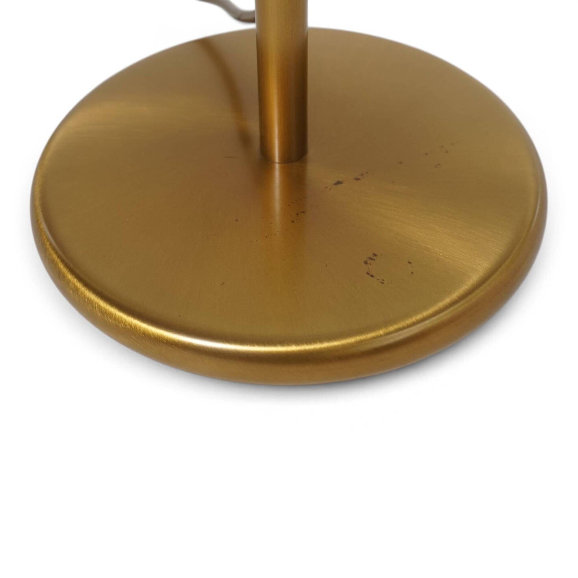 Holtkötter 6352/1-3 Tablelamp–Brass-colored, Dimmable and Height adjustable