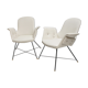 Pair of armchairs by Augusto Bozzi for Saporiti