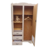 Beige art deco wardrobe