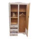 Beige art deco wardrobe