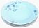 4 deep plates White porcelain with floral decoration