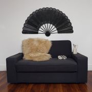 Large fan dark canage - 144 cm