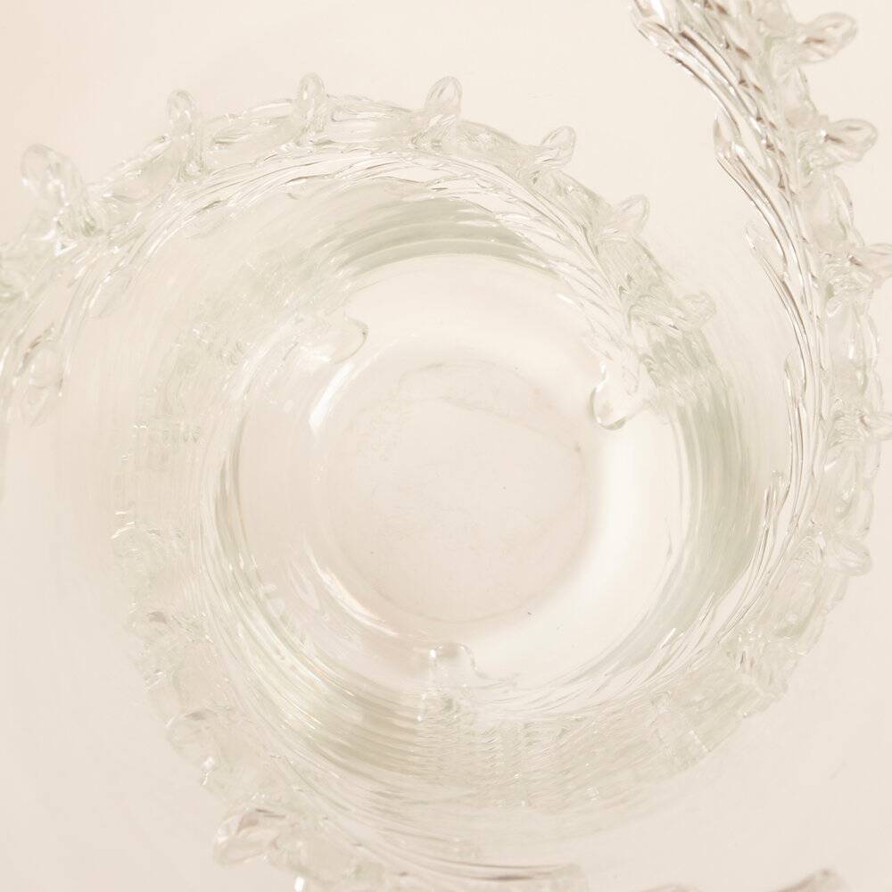 Rare monumental Piumato vase by Barovier & Toso, 1940s