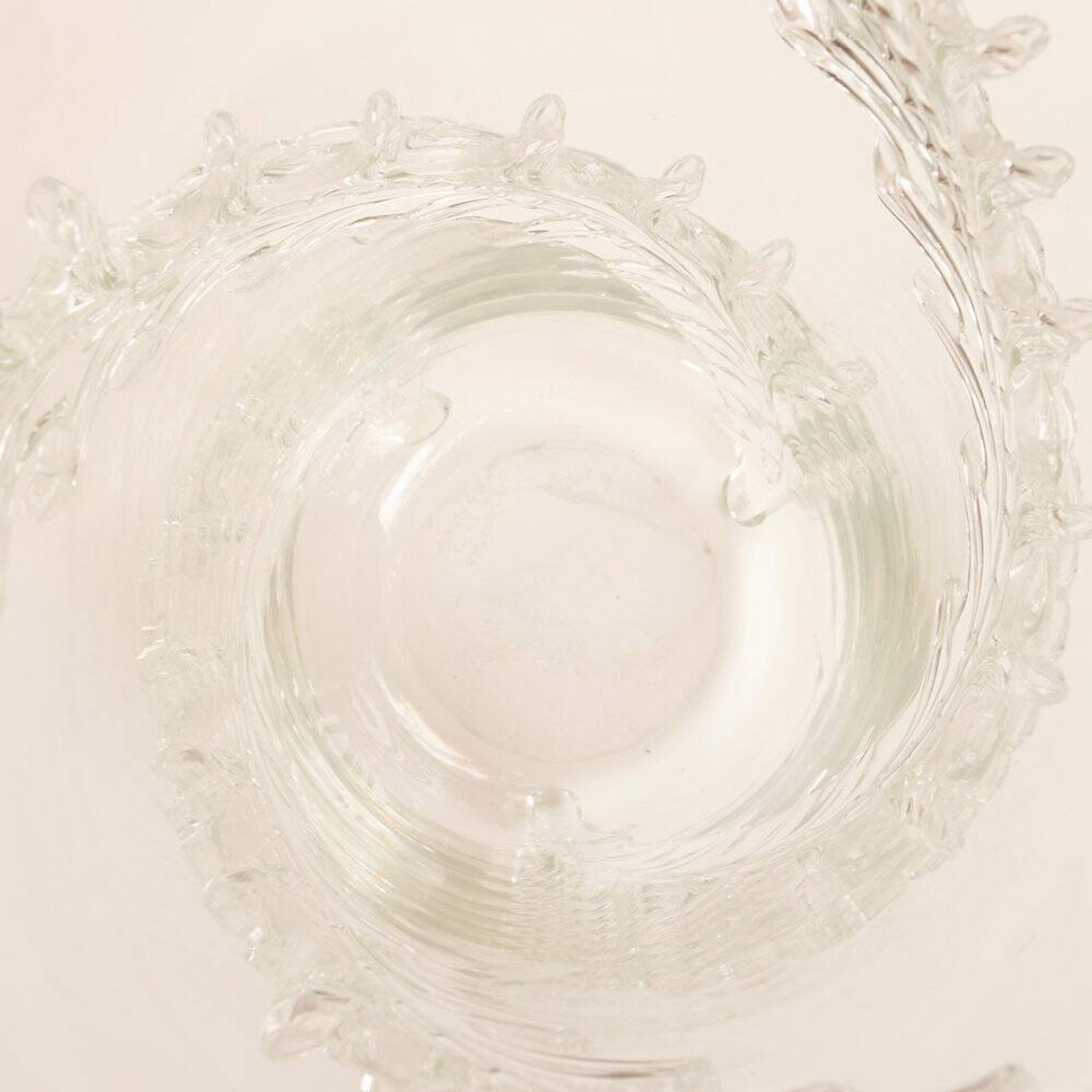 Rare monumental Piumato vase by Barovier & Toso, 1940s