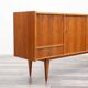 1960s walnut sideboard with bar compartment