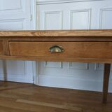 Wooden dining table
