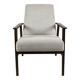 Fauteuil vintage Fox gris clair, années 1970