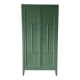 Green Parisian wardrobe