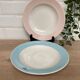 Set de 2 assiettes creuses Boch frères la louvière