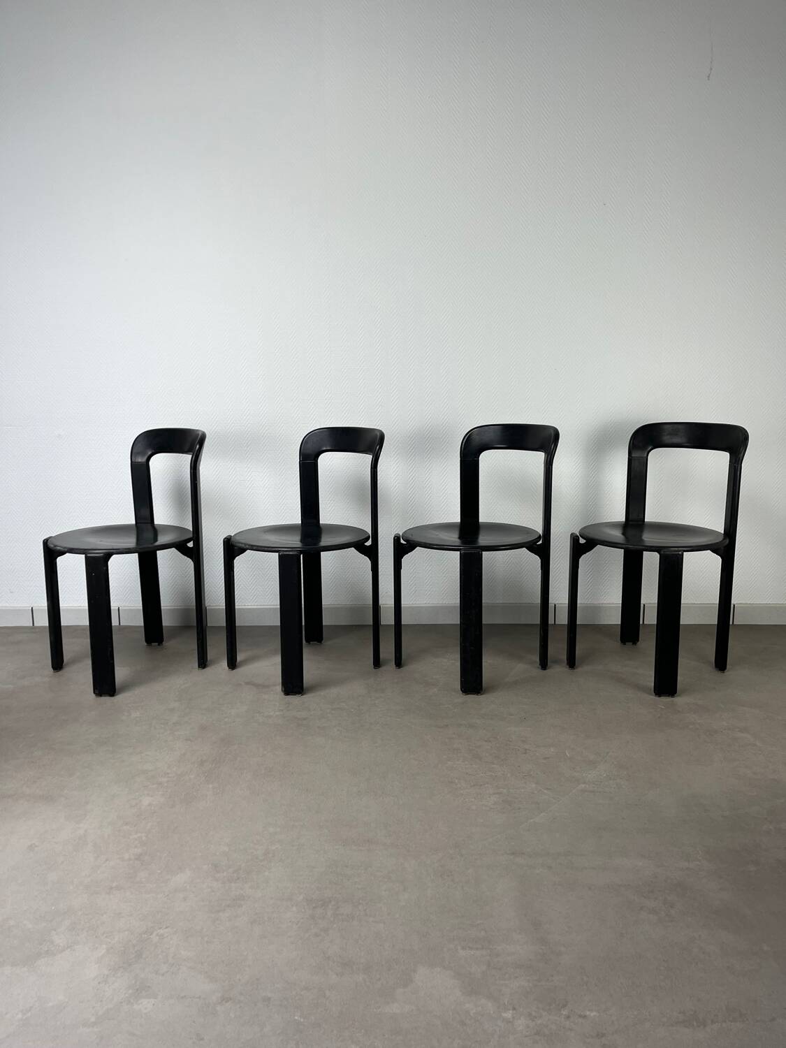 4 Bruno Rey 3300 chairs for Dietiker