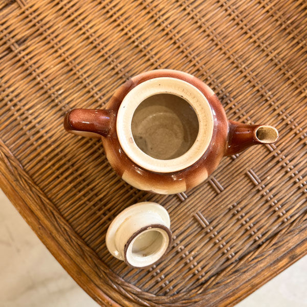 Art Deco teapot in German ceramics, Bunzlau
