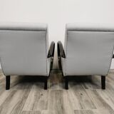 Restored armchairs by Jindrich Halabala