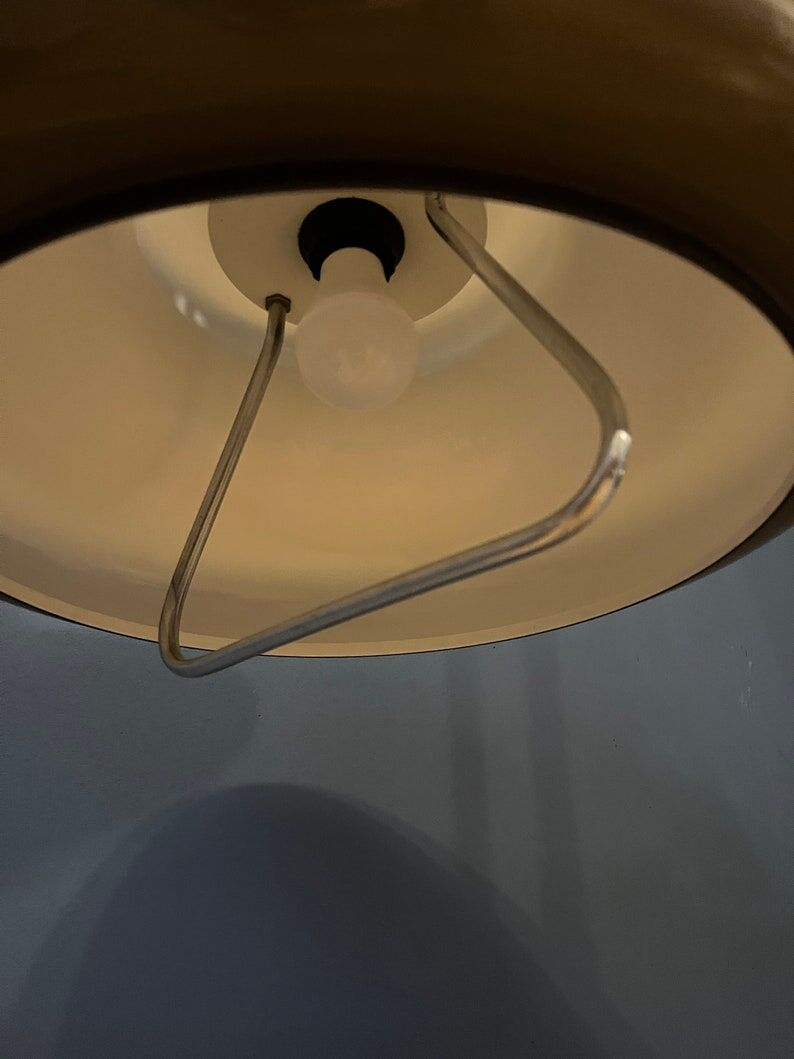 Vintage Herda mushroom pendant lamp
