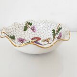 Hand-painted Limoges porcelain bird emptier