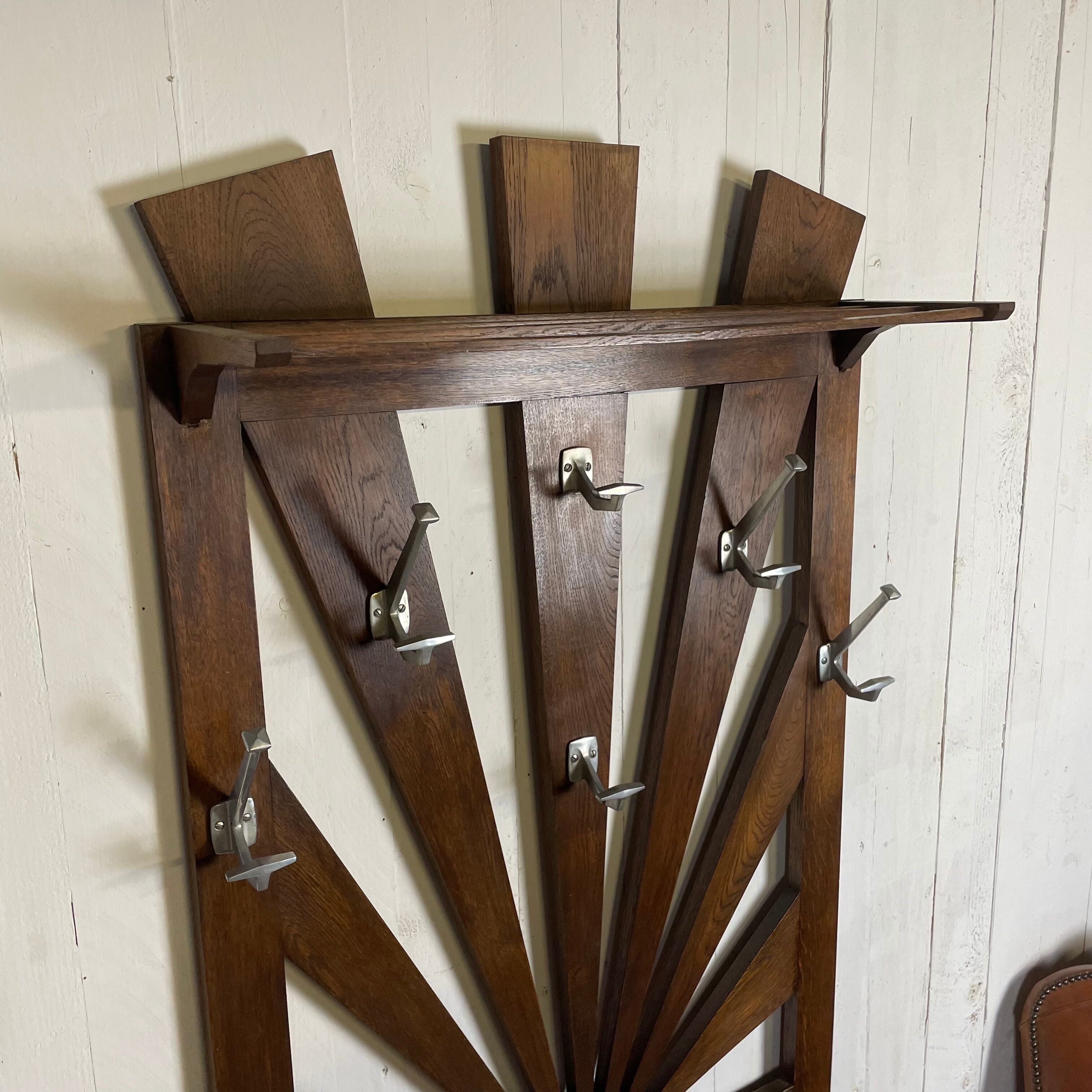 Coat rack art deco cloakroom