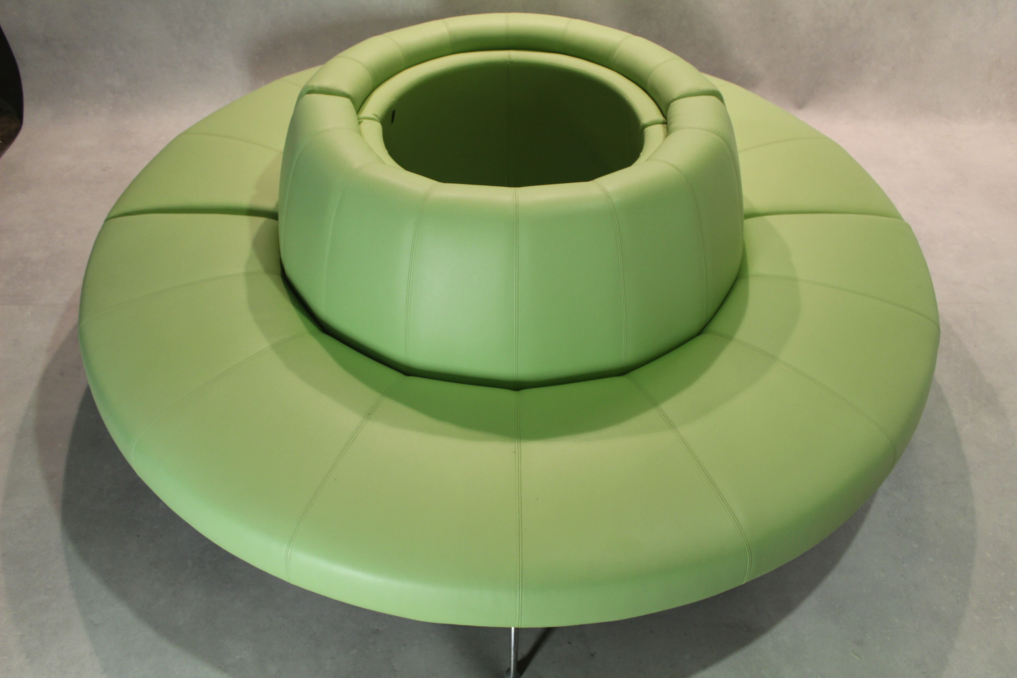 Pair of seat or couch Moroso leather