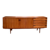 Scandinavian vintage sideboard, teak sideboard from the 60s, 70s