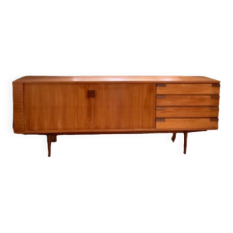 Scandinavian vintage sideboard, teak sideboard from the 60s, 70s