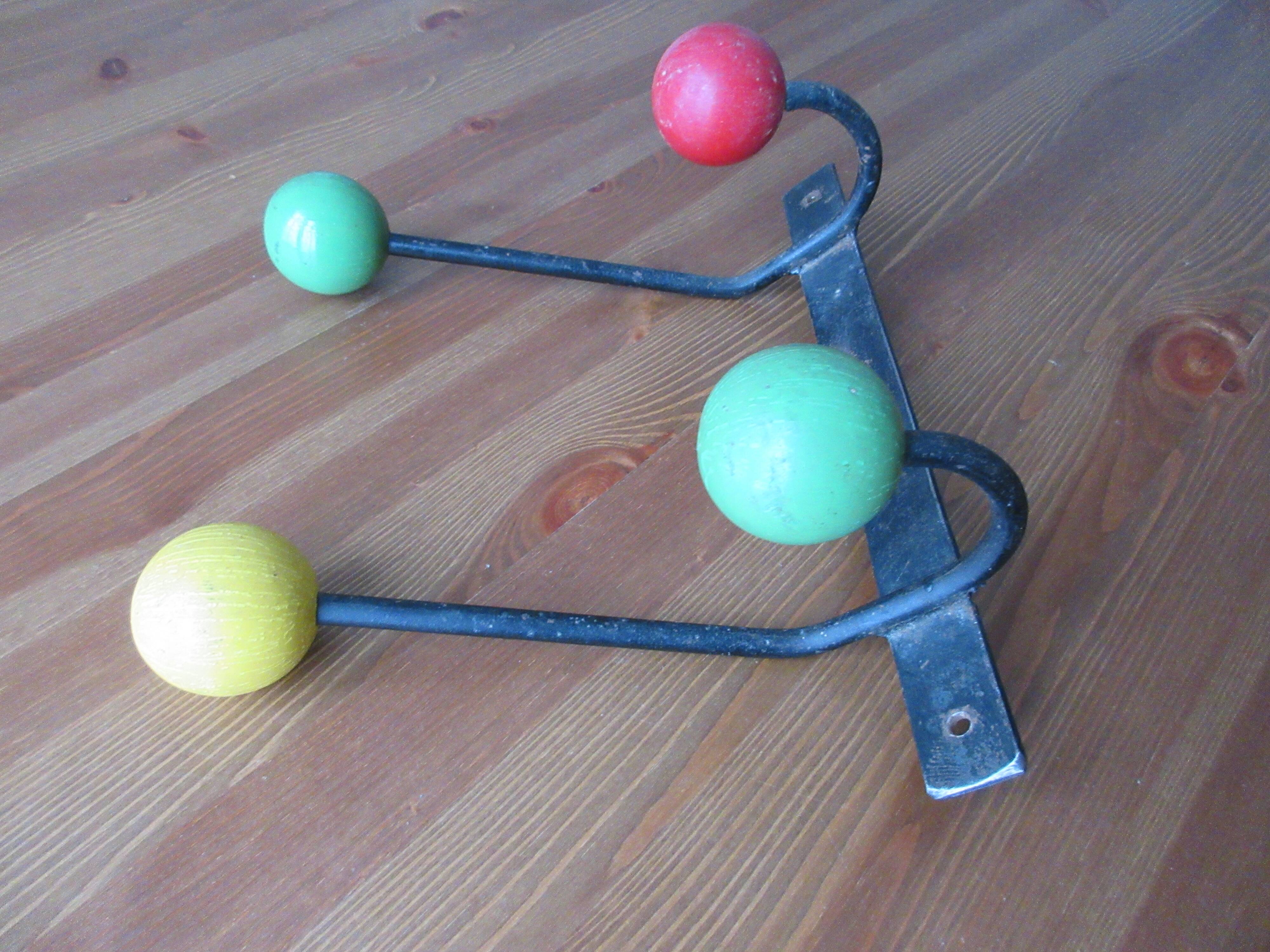 4-ball vintage wall door