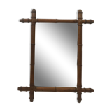 Bamboo mirror 50x62cm