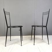 Vintage dining chairs by Calligaris, 1980s