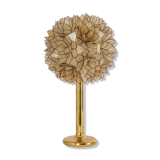 Capiz Shell Lotus Ball Table Light Germany, 1960s