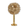 Capiz Shell Lotus Ball Table Light Germany, 1960s